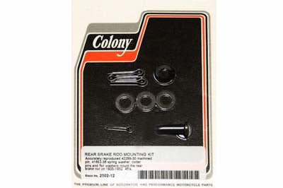 HARLEY Rear Brake Rod Clevis Pin Kit fits 1935-1952 WL, 1937-1954 G, 1937-1952 EL, 1937-1948 UL, 1941-1957 FL,