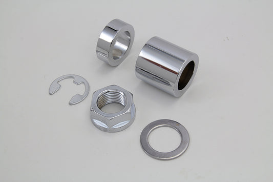 HARLEY Rear Axle Spacer Kit Smooth Style Fits 2008-UP XL, Rear
