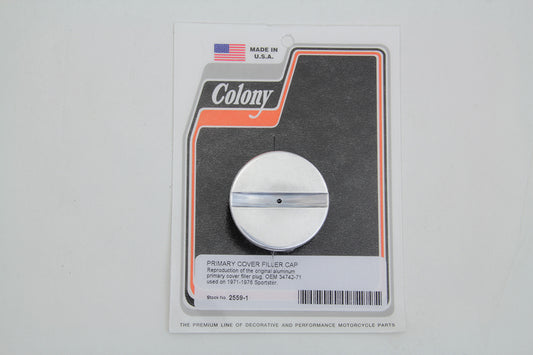 HARLEY Primary Cover Filler Cap Fits 1971-1976 XL,