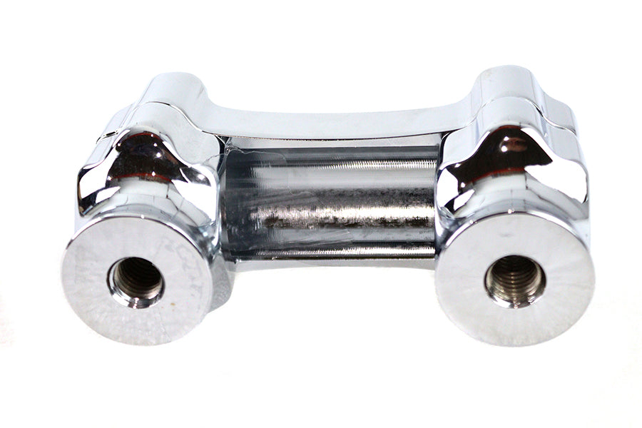 HARLEY Fat 1 inch Riser Set Chrome fits 0- Custom, applications for 1-1/4 handlebars"