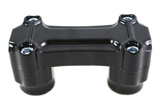 HARLEY Fat 1 inch Riser Set Black Fits 0- Custom, applications for 1 handlebars"