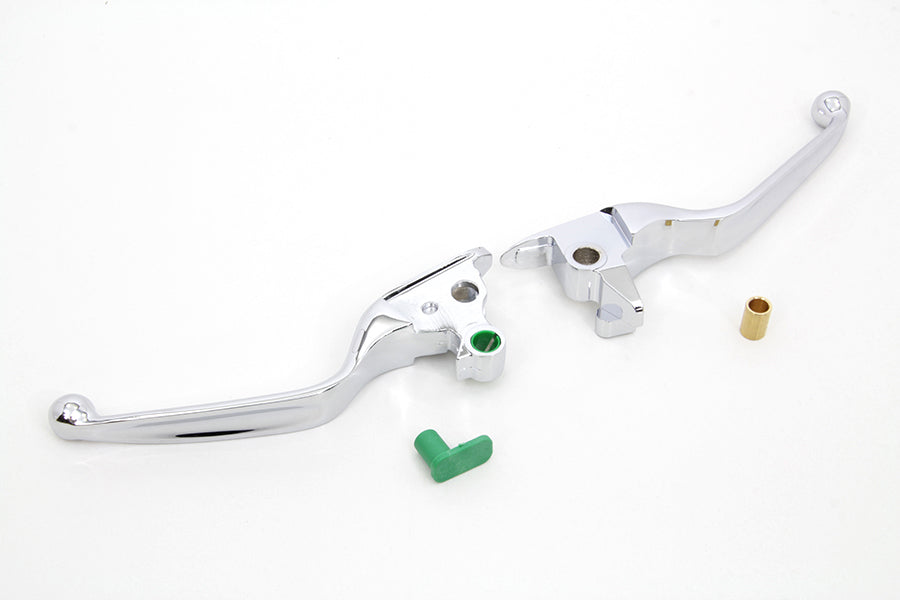 HARLEY Handlebar Control Levers Chrome fits 2015-2017 FLST, 2015-2017 FXST,