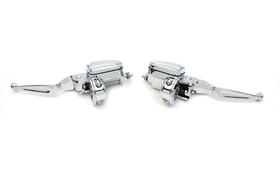 HARLEY Handlebar Control Kit Chrome with Hydraulic Clutch fits 2014-2016 FLT, fits all Touring models except Road Glide