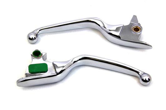 HARLEY Contour Hand Lever Set Chrome Fits 2018-2024 FLST, 2018-2024 FXST,