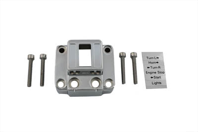 HARLEY Handlebar Control Switch Housing Chrome fits 1973-1981 FL, 1973-1981 FX, 1973-1981 XL,
