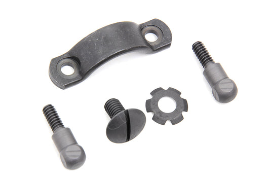 HARLEY Parkerized Brake Hand Lever Screw Kit Fits 1936-1940 EL, 1936-1940 U, 1936-1940 W,