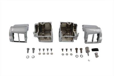 HARLEY Handlebar Switch Housing Chrome fits 1982-1995 XL, 1991-1995 FXD, 1984-1995 FXST, 1986-1995 FLST, 1982-1994 FXR, 1982-1994 FXR, 19