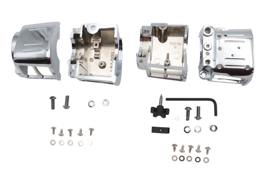 HARLEY Handlebar Switch Housing Chrome Fits 1982-1995 XL, 1991-1995 FXD, 1984-1995 FXST, 1986-