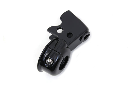 HARLEY Clutch Hand Lever Bracket with Clamp Black Fits 1996-2014 FXST, 1996-2014 FLST, 1996-2007