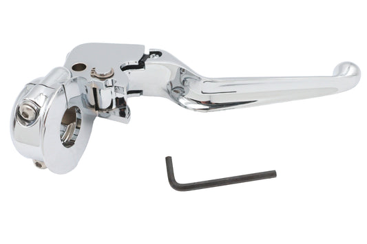HARLEY Clutch Hand Lever Assembly Chrome Fits 2008-2016 FLHR, 2008-2013 FLHT, 2008-2013 FLHX,