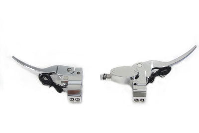 HARLEY Chrome Handlebar Control Kit fits 0- Custom, application for 1 handlebars"