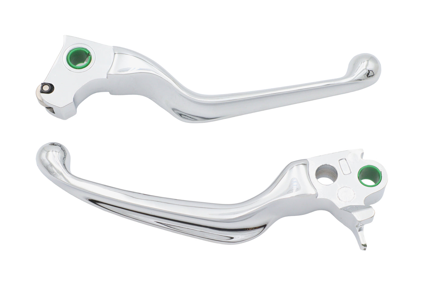 HARLEY Hydraulischer Chrom-Handhebelsatz Passend für 1999-2004 FXST, 1999-2004 FLST, 2000-2005 FXD,