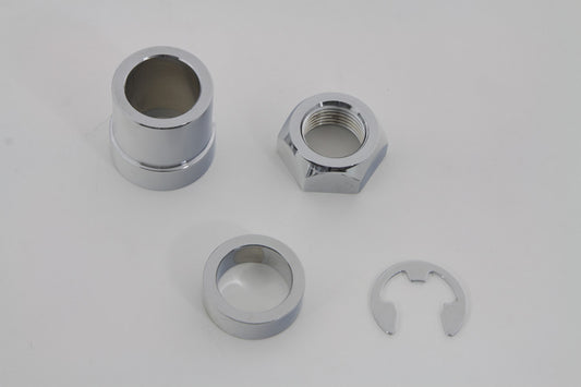 HARLEY Rear Axle Nut Kit Chrome Fits 2002-2007 FLT,