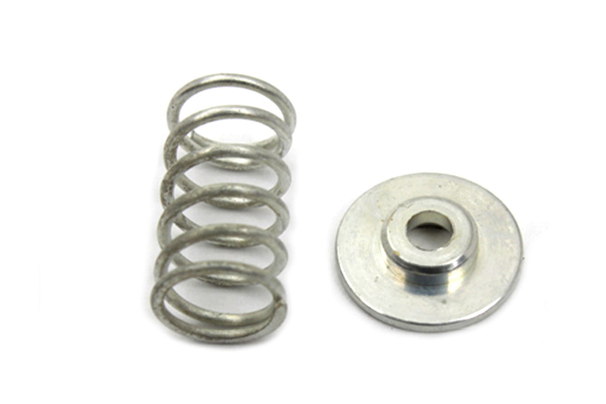 HARLEY Linkert Carburetor Needle Valve Lever Spring with Collar fits 1936-1952 W, 1936-1952 EL, 1936-1956 G, 1941-1965 FL,