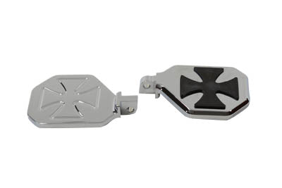 HARLEY Chrome Mini Peg-Board Set with Maltese Design Fits 0- Custom, application to replace passeng
