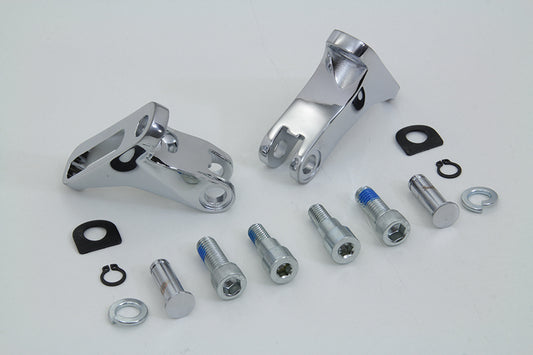 HARLEY Rear Passenger Mini Footboard Mount Kit fits 1993-UP FLT, except models equipped with saddlebag guard bags