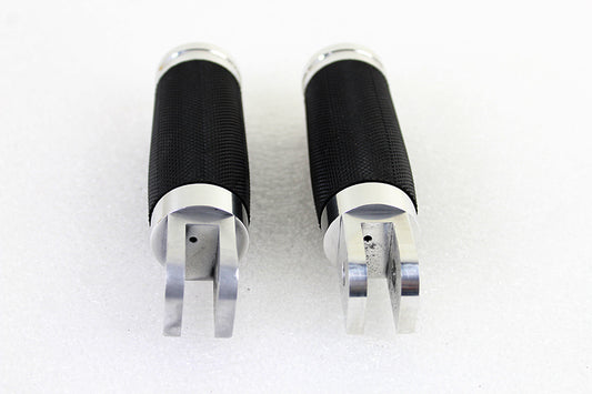 HARLEY Caliber Polished Driver Footpeg Set Passend für FLST ab 2018, FXST ab 2018,
