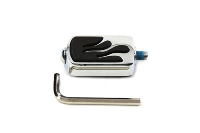HARLEY Shifter Footpeg Chrome Flame Style fits 0- Custom, application