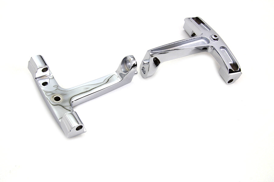 HARLEY Rear Passenger Footboard Mounts fits 1993-UP FLT,