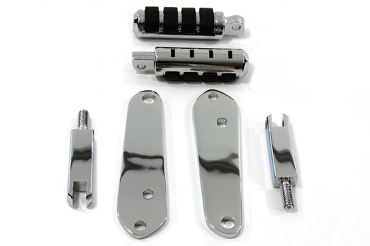 HARLEY Highway Bar Kit mit ISO-Fußraste passend für 1991-2017 FXD, 1991-2017 FXDC,