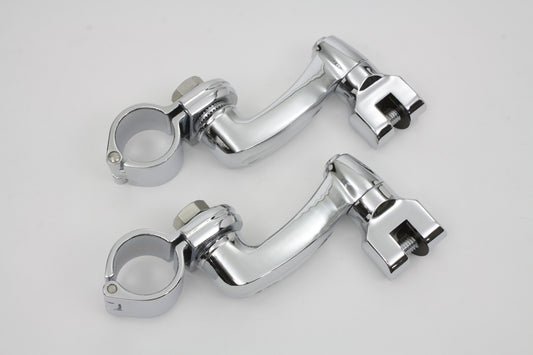 HARLEY Highway Bar Footpeg Mount Fits 0- Custom, application for 1-1/4 bars"