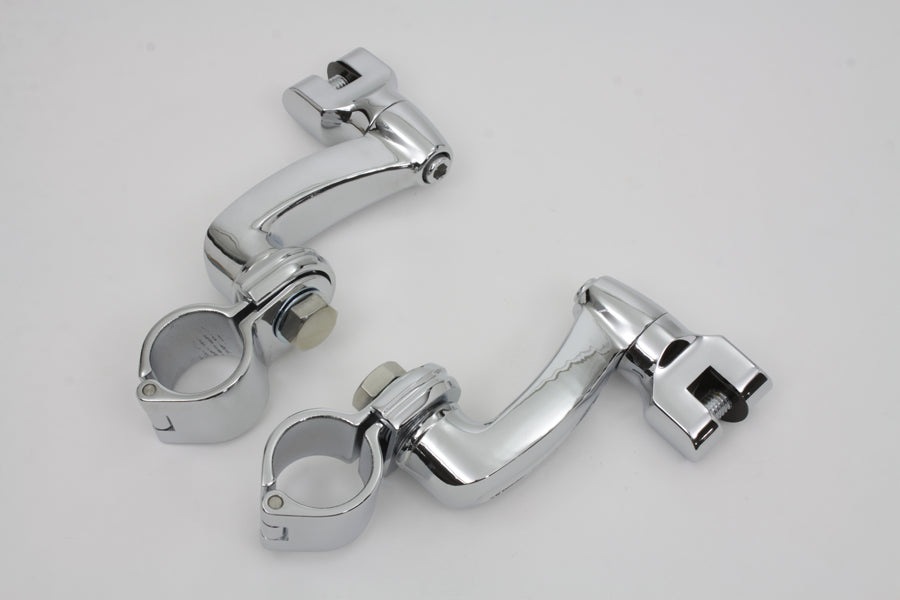 HARLEY Highway Bar Footpeg Mount fits 0- Custom, application for 1-1/4 bars"