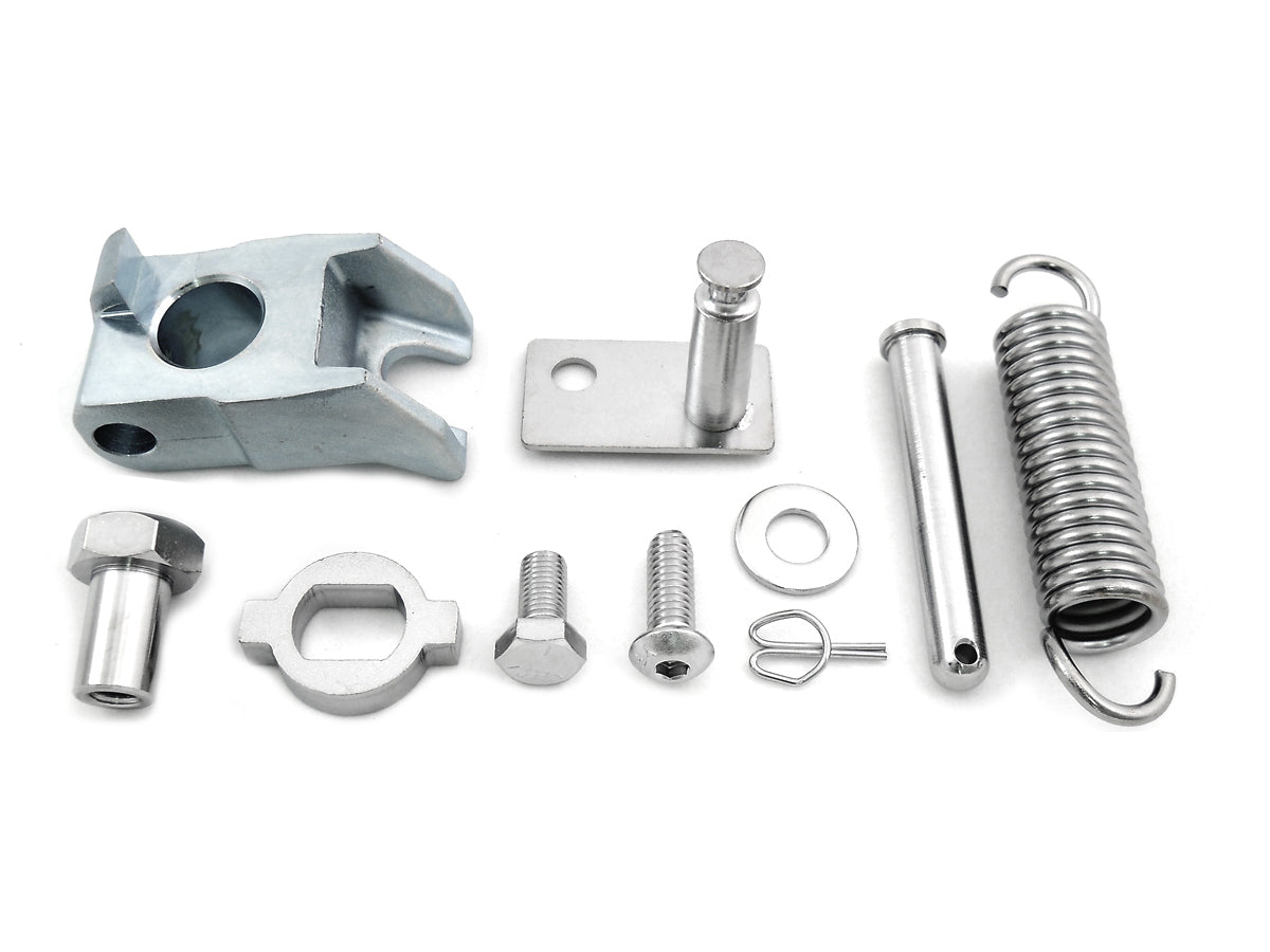 HARLEY Chrome Kickstand Pivot Spring Kit fits 1998-2017 FXD, 1998-2017 FXDWG,