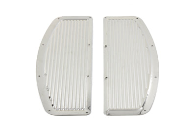 HARLEY Trittbrett-Mattensatz Chrom Passend für 1966-1984 FL, 1980-1990 FLT, 1980-1990 FLT, 1986-1990 FLS