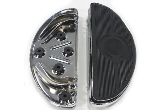 HARLEY Fahrer-Trittbrett-Set Chrom Passend für FLT ab 1980, FLST ab 1986, FLT ab 1980,