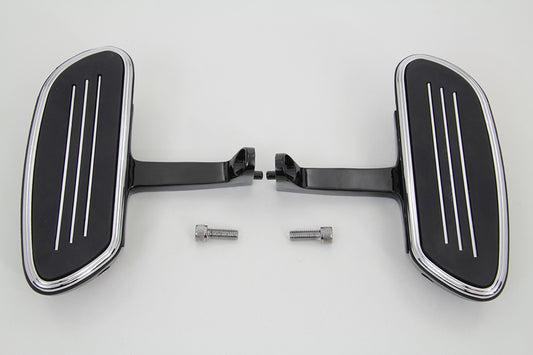 HARLEY Soziustrittbrett-Set im Streamliner-Design passend für FLT Modelle ab Baujahr 1993,
