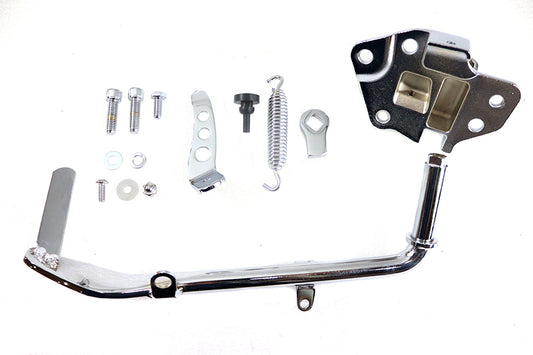 HARLEY Chrom Jiffy Seitenständer-Kit passend für 2009-2016 FLT,