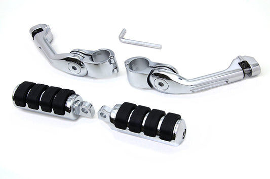 HARLEY Wyatt Gatling Cats Paw Fußrasten-Kit passend für 0- Custom, Anwendung