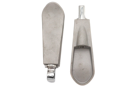 HARLEY Chrome Spoon Footpeg Set Fits 0- Custom, application for male end pegs