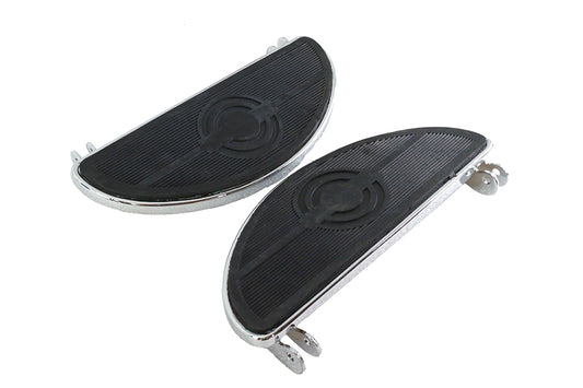 HARLEY Oval-Trittbrett-Set, passend für FL-Modelle von 1941–1985,