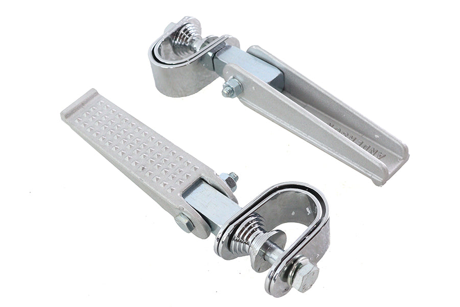 HARLEY Anderson Clamp on Footpeg Set fits 0- All, models with 1 frame bar"