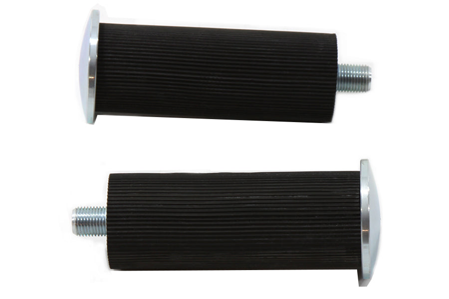 HARLEY Rear Buddy Seat Footpeg Set Zinc fits 1938-1948 UL, 1941-1964 FL, 1941-1952 WL,