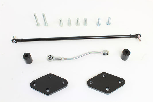 HARLEY Reduziertes Reach-Vorverlagerung-Fußrastenkit Schwarz Passend für 2004-2013 XL,