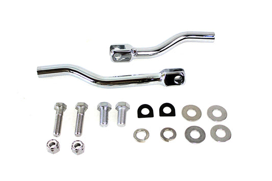 HARLEY Fußrastenhalterung verchromt, passend für XL-Modelle 1983-1984, FX-Modelle 1977-1984,