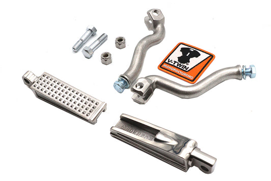 HARLEY Anderson Mid Footpeg Kit passend für FL-Modelle von 1941-1969,