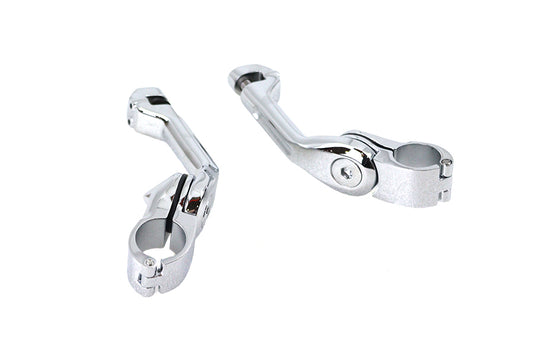 HARLEY Adjustable Long Footpeg Mount Kit Chrome Fits 0- Custom, application