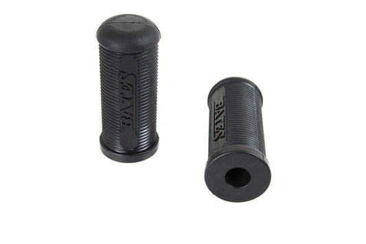 HARLEY Bates Footpeg Rubber Black Fits 0- Custom, application