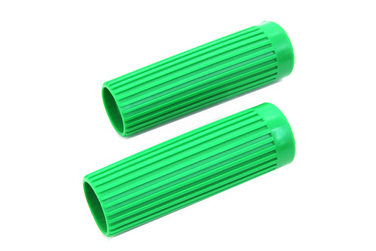 HARLEY Green Griffset Original Rib Style Passend für 1962-1972 FL, 1962-1972 XL,