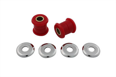 HARLEY Handlebar Bushing Kit fits 1973-1984 FX, 1982-1994 FXR, 1982-1994 FXR, 1984-2017 FXST, 1973-2003 XL, 1973-1984 FL, 1991-2017 FXD,