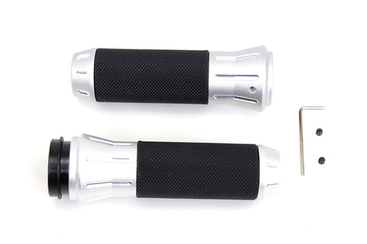 HARLEY Shot Peened Gasgriff-Set Throttle By Wire Passt für 2008-UP FLT, 2016-2024 FLSL, 2016-2024 FXST,