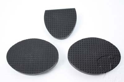 HARLEY Replica Black Clutch and Brake Pad Set fits 1945-1966 FL, 1936-1940 EL, 1941-1964 FL, 1938-1948 UL, 1929-1952 WL,