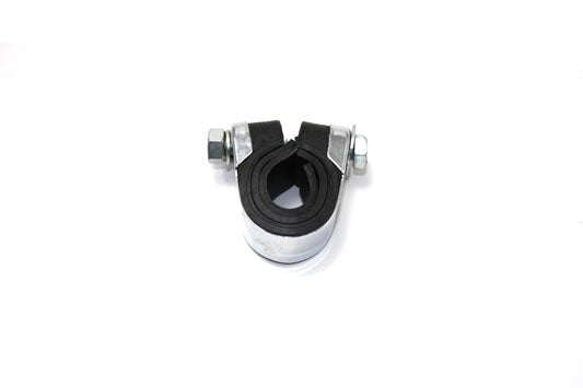 HARLEY Chrome Mini Gauge Clamp Fits 0- Custom, application to attach mini gauge to handlebars