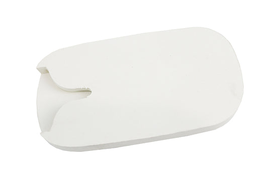 HARLEY weißes Bremspedalpolster passend für FLT Modelle von 1983-UP, FXST Modelle von 1986-UP,