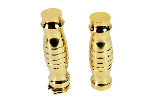 HARLEY Profile Barrel Grip Set Brass Fits 1984-2017 FLT,