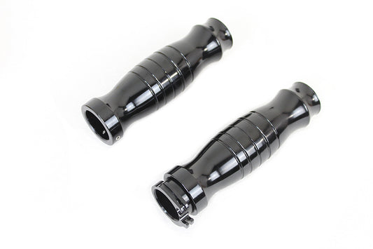 HARLEY Profil Griffgummi-Set Schwarz Passt 1984-2017 FLT,