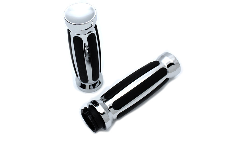 HARLEY Profile Barrel Shape Grip Set fits 1982-1984 FL, 1982-1984 FX, 1982-UP XL, 1984-2015 FXST, 1986-2015 FLST, 1982-1994 FXR, 1982-199